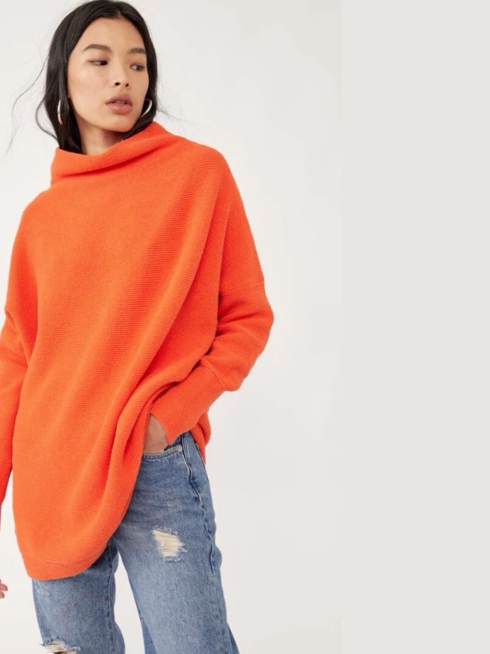 Free People - Oversized Cowl Neck Sweater